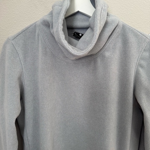 Nike Therma Dri-Fit Tunic Long Sleeve Funnel Neck Fleece Sweatshirt Top size S - Picture 8 of 13